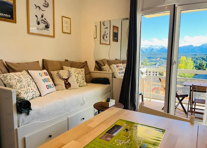 Studio Cosy Au Pied Des Pistes Avec Vue